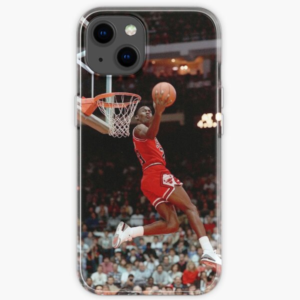 Wallpaper Dunking Michael Jordan Das Beste iPhone Flexible Hülle