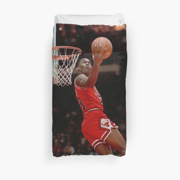 Fond d'écran Dunking Michael Jordan The Best Housse de couette