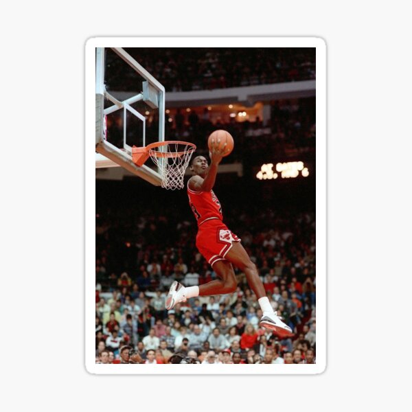 Michael Jordan Wallpaper Stickers For Sale Redbubble
