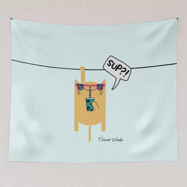 Item preview, Sup?! Kitty designed and sold by Trevor Wade.