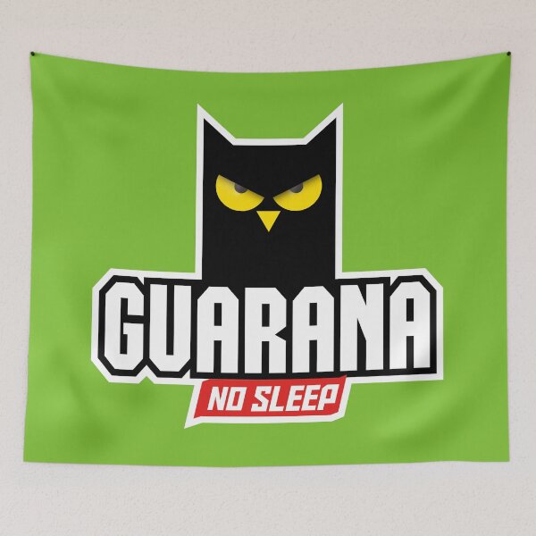 Item preview, Guarana No Sleep Logo designed and sold by TheTimbe.