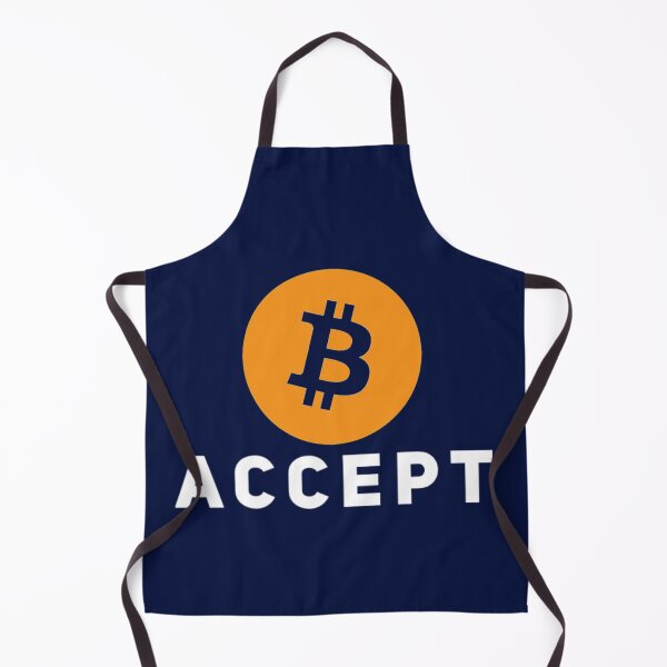 Item preview, Accept Bitcoin designed and sold by Bouzdesigns.