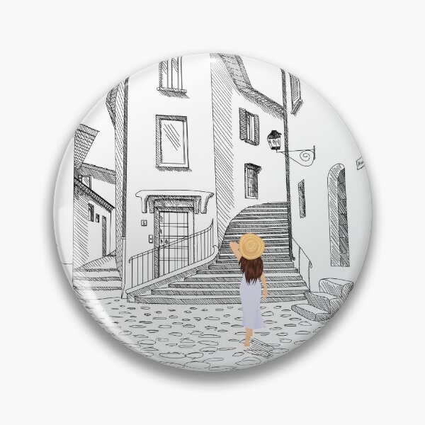 Item preview, Lady in a town designed and sold by Familyshmot.