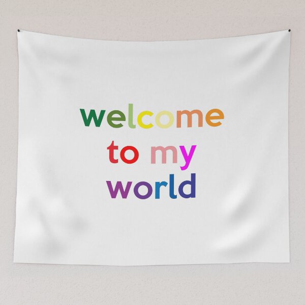 Item preview, Welcome To My World designed and sold by babydollchic.