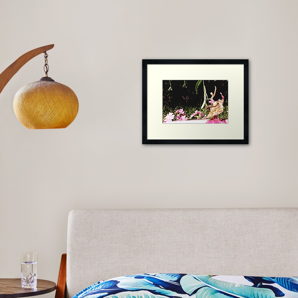 Ballerina Composition Framed Art Print