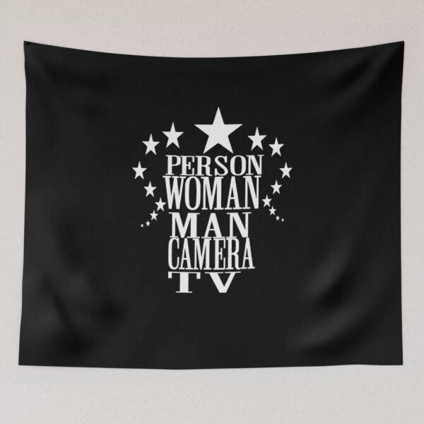 Item preview, Person Woman Man Camera TV, Classic T-Shirt designed and sold by alikassi.
