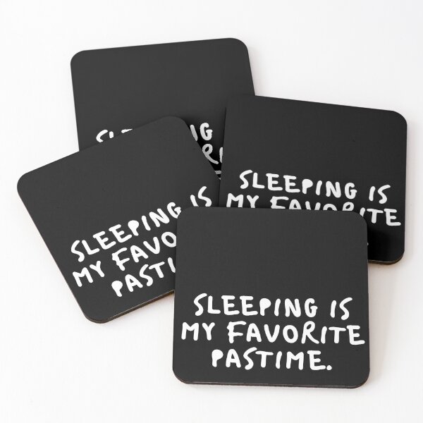 Item preview,  Sleeping is My Favorite Pastime. designed and sold by Douj.