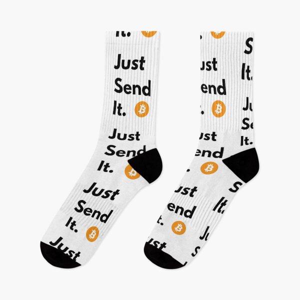 Item preview, Just send it. (Bitcoin) designed and sold by Bouzdesigns.