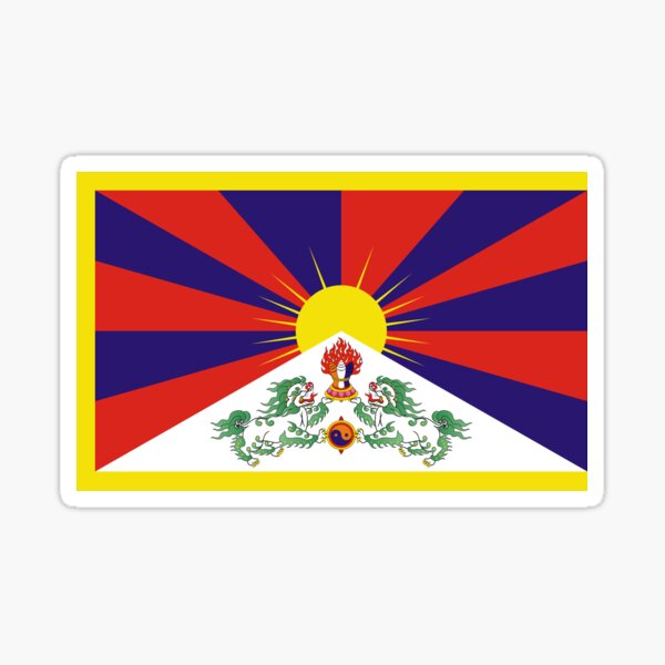 Item preview, The Last Flag of Free Tibet designed and sold by SolarCross.
