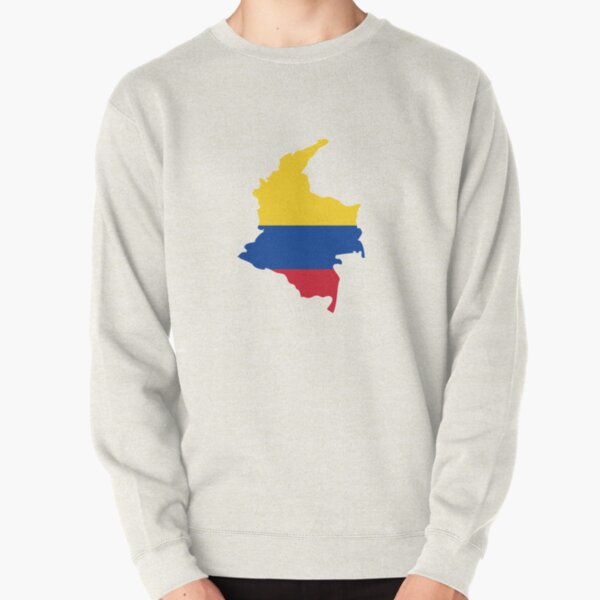 Custom Love Colombia Map Flag Zipper Hoodie By Party - Artistshot