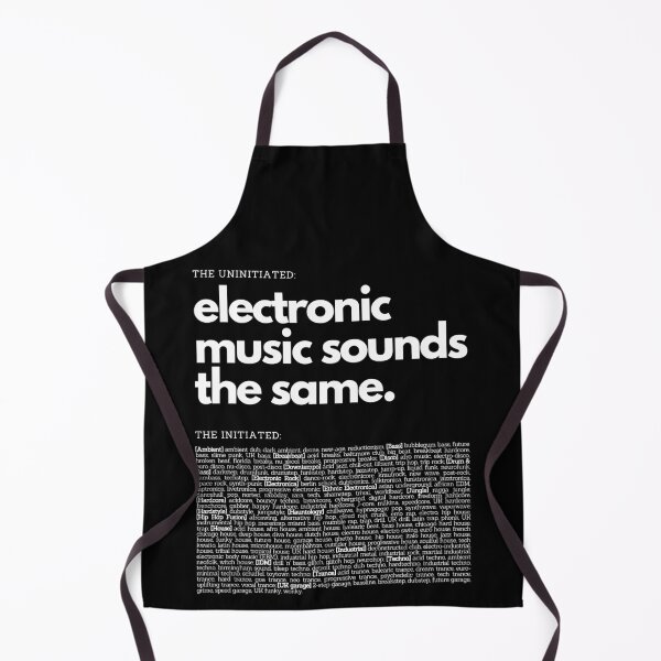 Item preview, Electronic Music Genre Funny Techno designed and sold by awesome-attire.