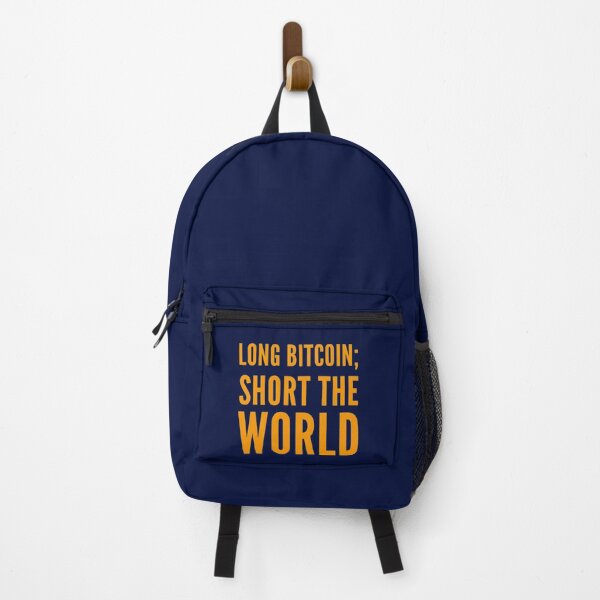 Item preview, Long Bitcoin Short the World designed and sold by Bouzdesigns.