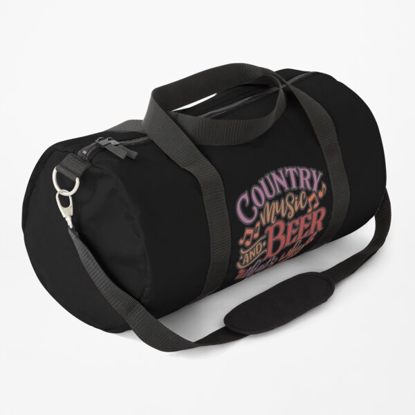 Funny Country Music And Beer Country Music Ideas Duffle Bag