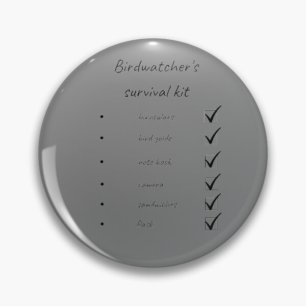 Item preview, Birdwatcher's Survival Kit designed and sold by Zibidee.