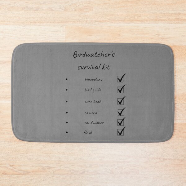 Item preview, Birdwatcher's Survival Kit designed and sold by Zibidee.