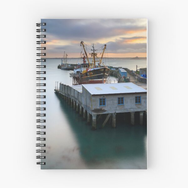 Item preview, Newlyn dry dock at sunrise designed and sold by bitm2007.
