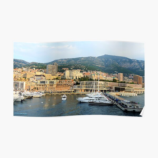 Morning in Monte Carlo Poster