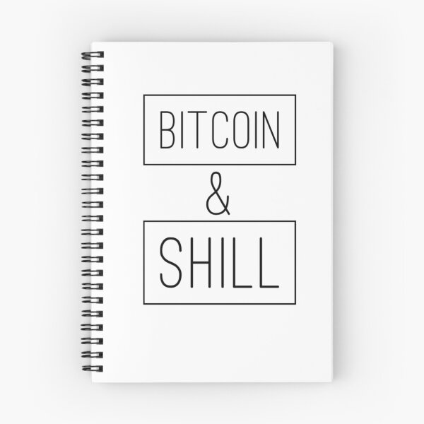 Item preview, Bitcoin & Shill designed and sold by Bouzdesigns.