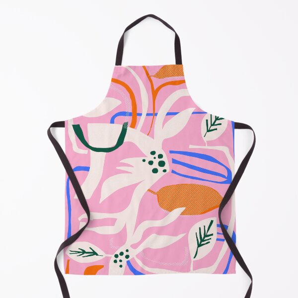 Item preview, Night Garden Pink // Abstract Floral Design designed and sold by fossdesign.