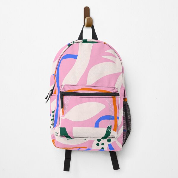 Item preview, Night Garden Pink // Abstract Floral Design designed and sold by fossdesign.
