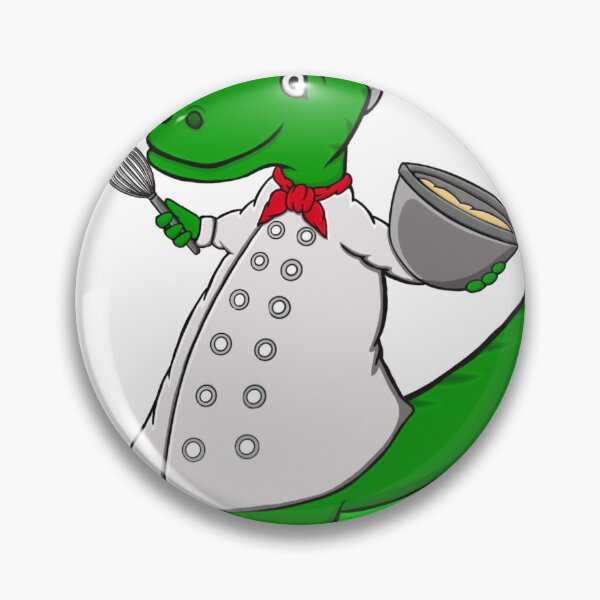 Item preview, Chef dinosaur  designed and sold by apis-florea.