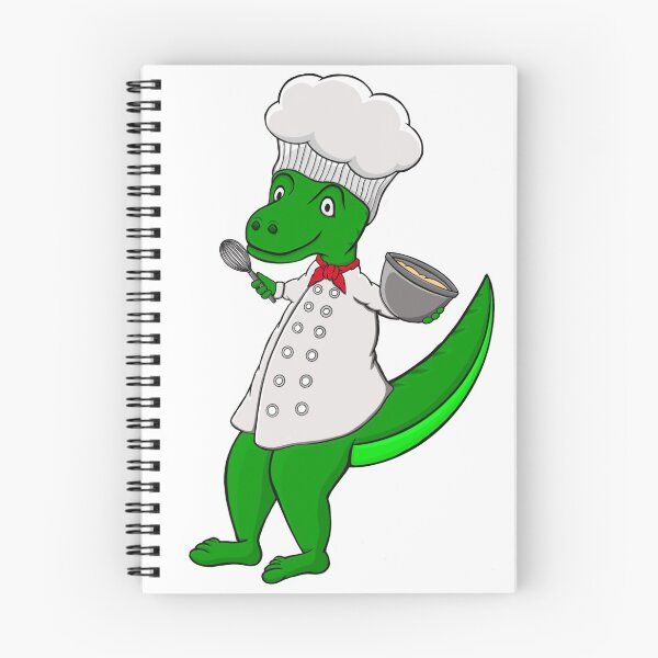 Item preview, Chef dinosaur  designed and sold by apis-florea.