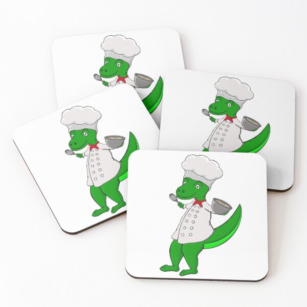 Item preview, Chef dinosaur  designed and sold by apis-florea.
