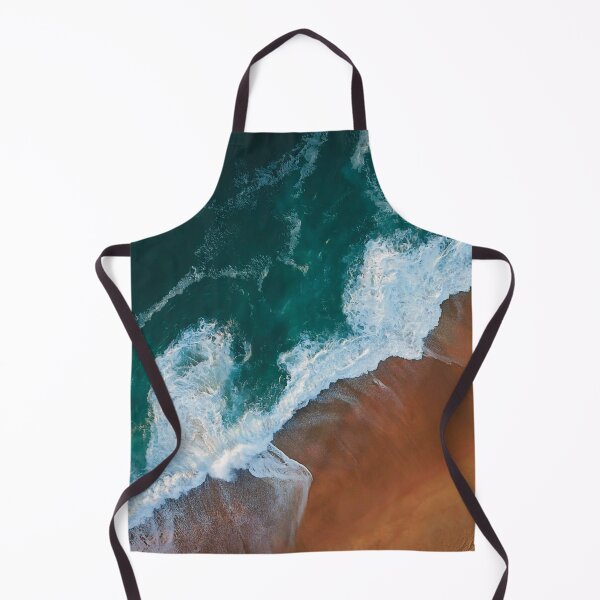 Item preview, Sea waves washing up on sand beach designed and sold by oceanys.