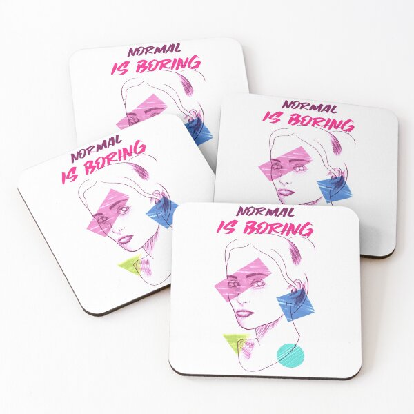 Item preview, Normal is boring  designed and sold by Argyburgy.