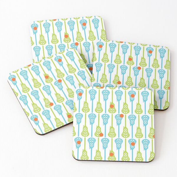 Item preview, Bright Colors Lacrosse Sticks and Balls Pattern designed and sold by Susan Says.