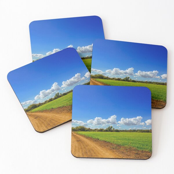 Item preview, Dirt road through green field designed and sold by João Miguel.