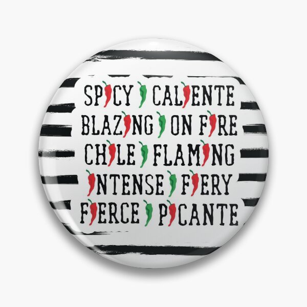 Item preview, Spicy Words Chile Pepper Design designed and sold by Susan Says.