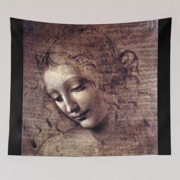 Item preview, La Scapigliata - da Vinci - c1508 designed and sold by CrankyOldDude.