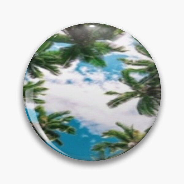Item preview, Tropical Blue Sky Plam Tree Nature Scene designed and sold by PalmerPrinting.