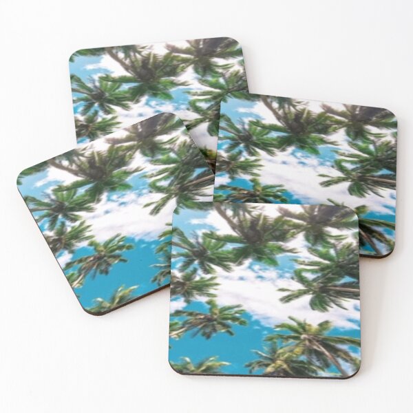 Item preview, Tropical Blue Sky Plam Tree Nature Scene designed and sold by PalmerPrinting.