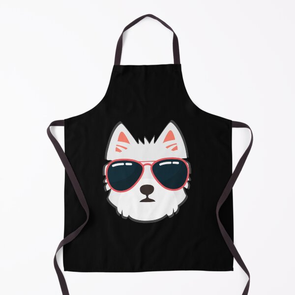 Item preview, Westie Face With Sunglasses designed and sold by VibeCraze Designs.