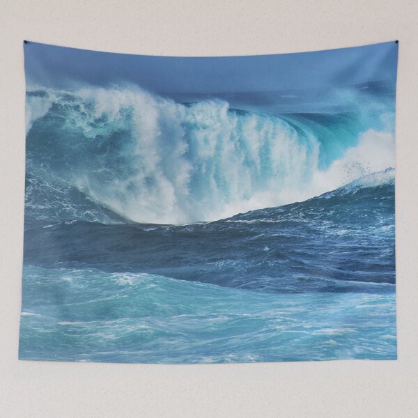 Item preview, Blue Ocean Waves designed and sold by Turkdesigner.