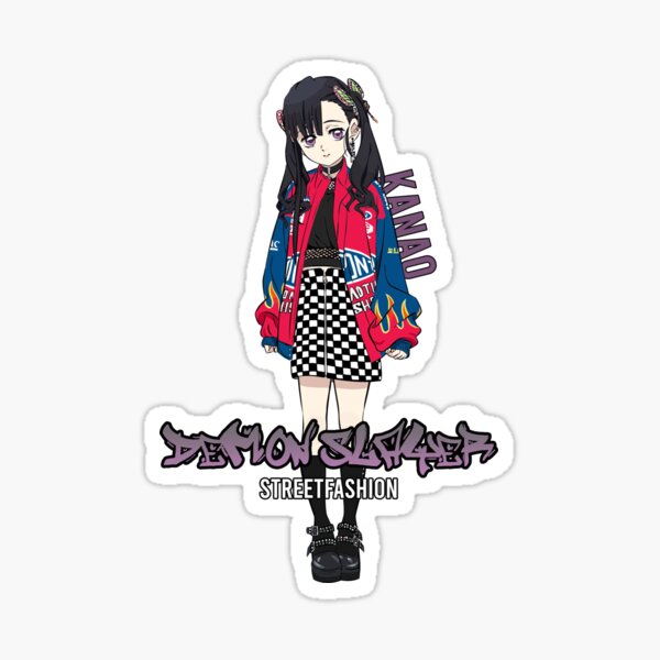 Copy Of Casual Tanjiro Kanao Nezuko Demonslayer Anime Sisters Brotherhood Ten Pillars Merchandise Reddit Modern Kimetsu No Yaibajapanese Waifu Sticker By Shennit Redbubble