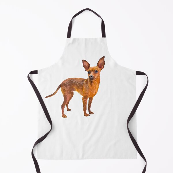 Item preview, Miniature Pinscher Red Cute Puppy Dog designed and sold by ElegantCat.