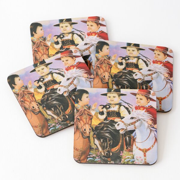 Item preview, Little Warriors 1984 Cute Babies Chinese Promotional Wall Decor Art designed and sold by retroposters.