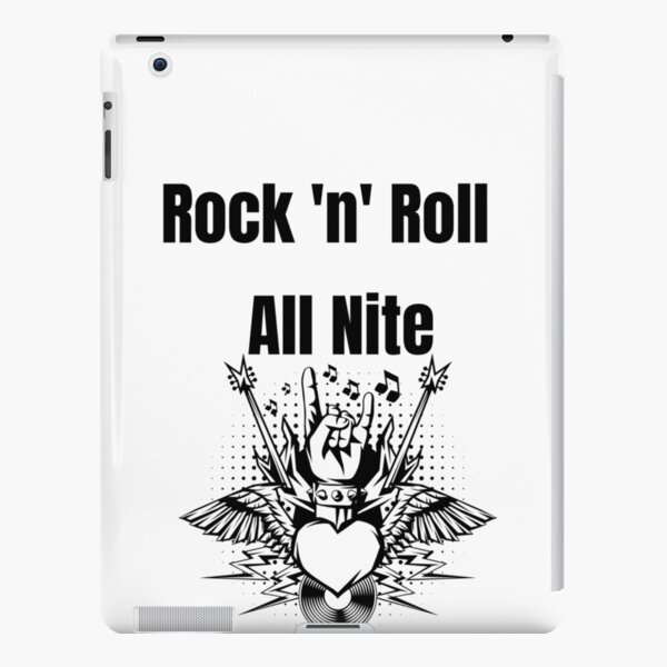 Rock 'n' Roll All Nite iPad Snap Case