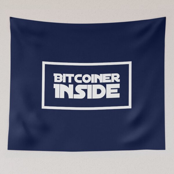 Item preview, Bitcoiner inside designed and sold by Bouzdesigns.