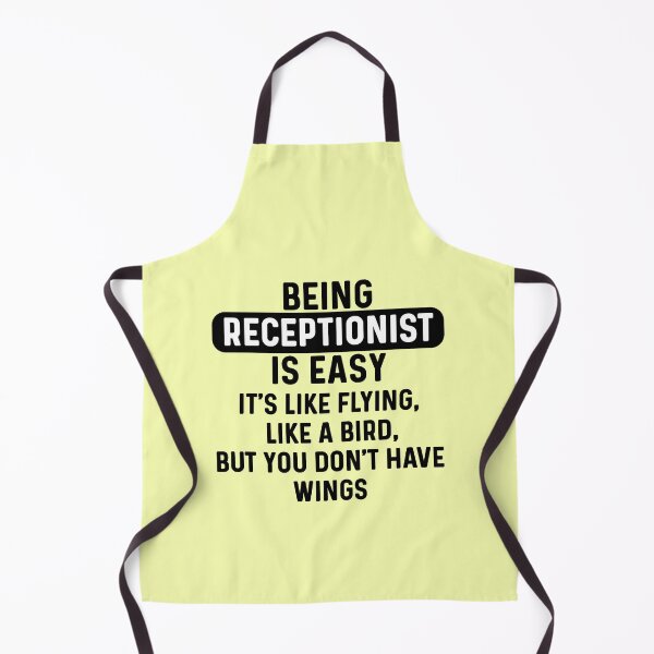Item preview, Being receptionist is easy. humorous quote designed and sold by bumperapparels.