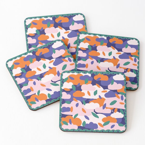 Item preview, CLOUDS LEAVES PATTERN designed and sold by Cindy Shakuri.