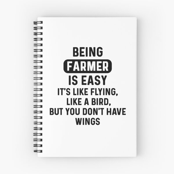 Item preview, Being farmer is easy. humorous quote designed and sold by bumperapparels.