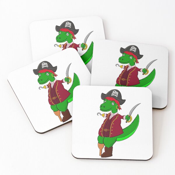 Item preview, Pirate Dinosaur  designed and sold by apis-florea.