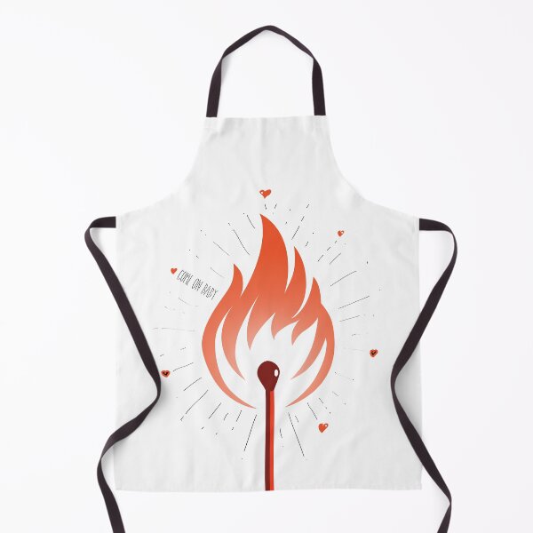 Item preview, come on baby, light my fire match hearts flame designed and sold by mirrorimages.