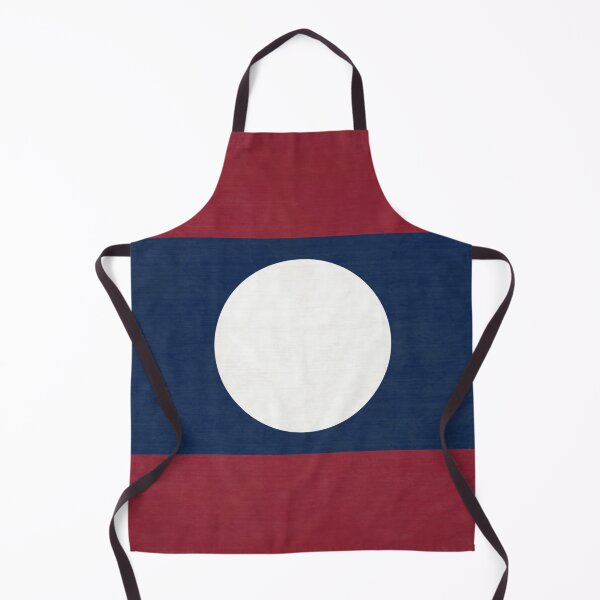 Item preview, Laos Flag designed and sold by Finding Fortuity.