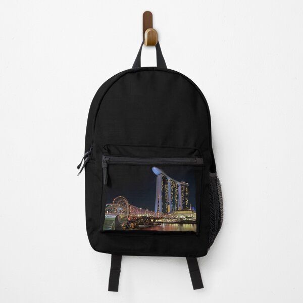 Item preview, Singapore Helix Bridge and Marina Bay Sands Hotel designed and sold by tpixx.
