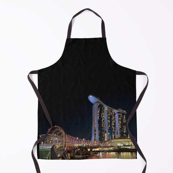 Item preview, Singapore Helix Bridge and Marina Bay Sands Hotel designed and sold by tpixx.